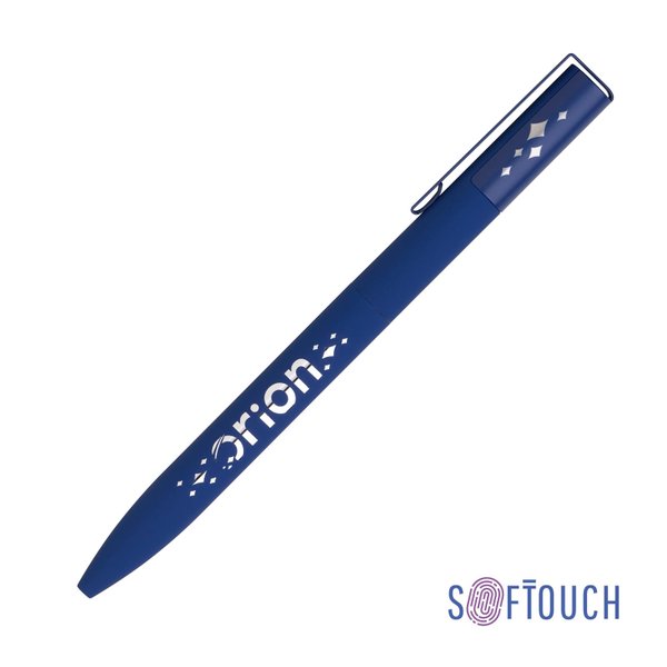 Ручка шариковая "Orion", покрытие soft touch - Ручка шариковая "Orion", покрытие soft touch темно-синий