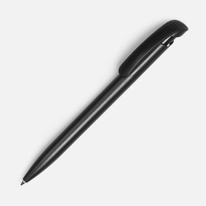ручка шариковая clear solid, черная