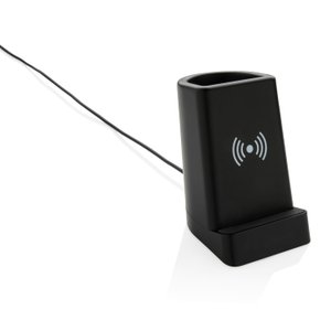 док-станция light up для беспроводной зарядки с подставкой для ручек, 5w