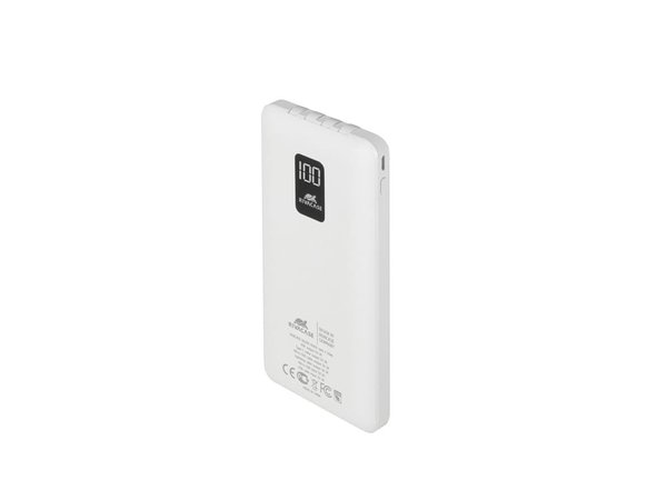 Внешний аккумулятор с дисплеем и встроенными кабелями VA2210, 10000 mAh - Внешний аккумулятор с дисплеем и встроенными кабелями VA2210, 10000 mAh