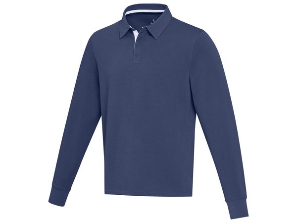 Толстовка-поло «Clyde» унисекс - Толстовка-поло «Clyde» унисекс