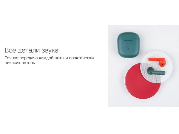 Беспроводные наушники TWS c шумоподавлением «Factor» - Беспроводные наушники TWS c шумоподавлением «Factor»