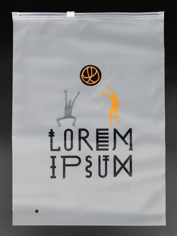 Пакет Zip Lock, L, белый