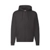 Толстовка мужская "PREMIUM HOODED SWEAT JACKET", черный_M, 70% х/б, 30% п/э, 280 г/м2