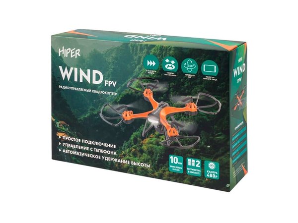 Радиоуправляемый квадрокоптер «WIND FPV» - Радиоуправляемый квадрокоптер «WIND FPV»