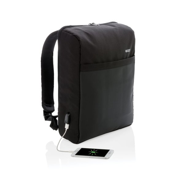 Антикражный рюкзак Swiss Peak 15" с RFID защитой и разъемом USB - Антикражный рюкзак Swiss Peak 15" с RFID защитой и разъемом USB