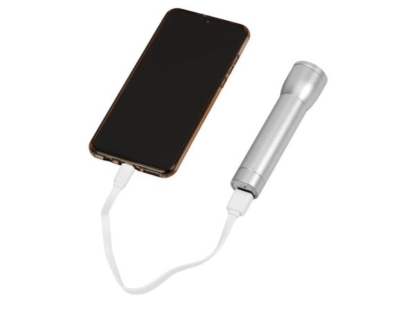 Внешний аккумулятор «Lumi» с фонариком, 3000 mAh - Внешний аккумулятор «Lumi» с фонариком, 3000 mAh