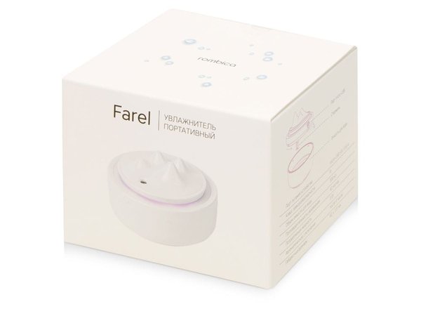 USB Увлажнитель воздуха с подсветкой «Farel» - USB Увлажнитель воздуха с подсветкой «Farel»