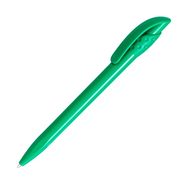Ручка шариковая GOLF SOLID - Ручка шариковая GOLF SOLID, зеленый, пластик