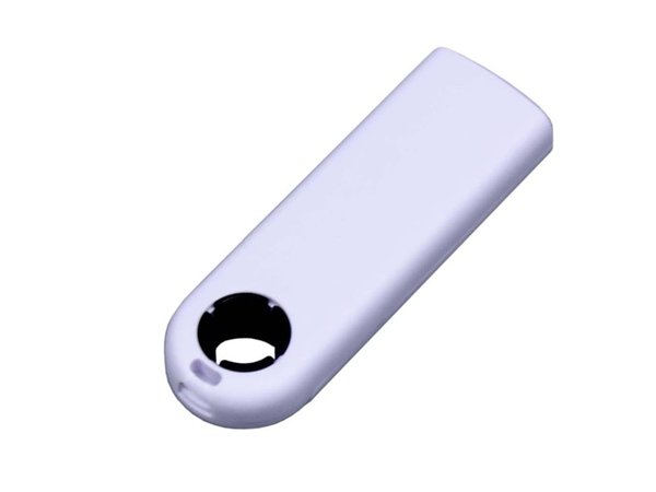 USB 3.0- флешка промо на 32 Гб прямоугольной формы, выдвижной механизм - USB 3.0- флешка промо на 32 Гб прямоугольной формы, выдвижной механизм