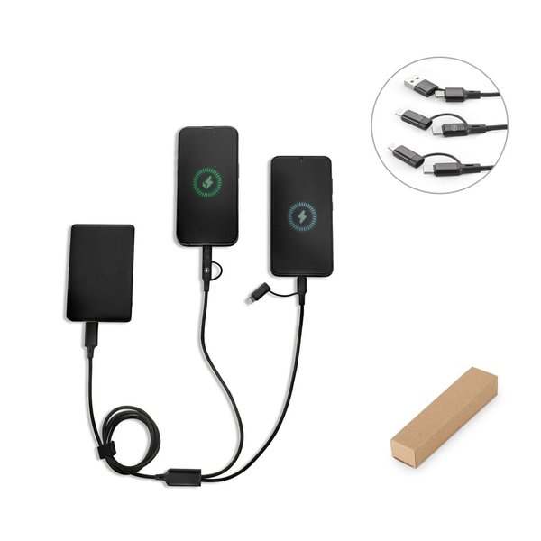 Сверхбыстрый 6-в-1 USB кабель BERTOZZI - Сверхбыстрый 6-в-1 USB кабель BERTOZZI