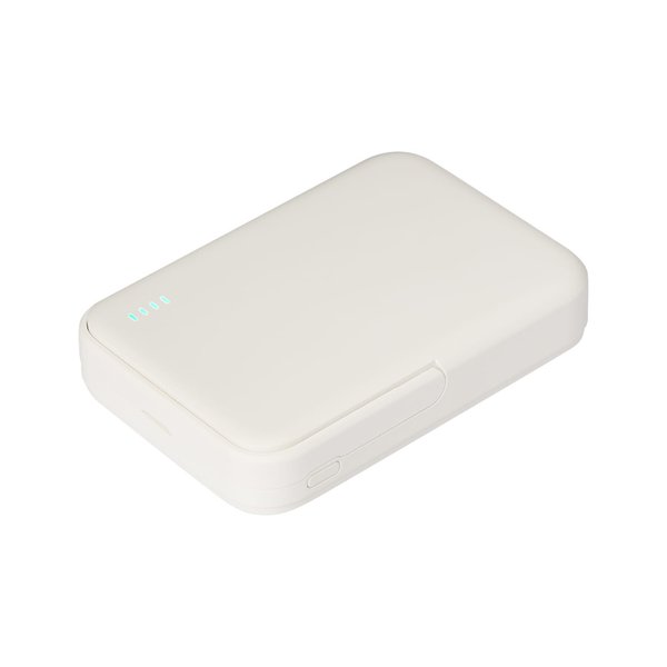 Внешний аккумулятор Юнион PD (Union PD) 10000mAh с функцией беспроводной зарядки 15W, белый