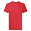 Футболка мужская "Super Premium T", красный_S, 100% х/б, 205 г/м2