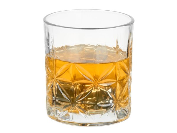 Набор для виски на бамбуковой подставке «Boulevardier» - Набор для виски на бамбуковой подставке «Boulevardier»