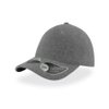 Бейсболка "Uni-Cap Polarfleece", без панелей и швов, серый, 100% полиэстер 270 г/м2