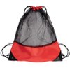 Рюкзак мешок с укреплёнными уголками Mesh, красный, 35*41 см, полиэстер 210D