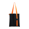 Шоппер Superbag black (чёрный с оранжевым)