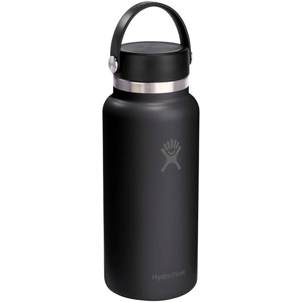 Термос-бутылка Hydro Flask Wide Mouth 946 мл из нержавеющей стали с изоляцией - Термос-бутылка Hydro Flask Wide Mouth 946 мл из нержавеющей стали с изоляцией