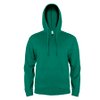Толстовка мужская с капюшоном SELEN, тёмно-зелёный, 4XL, 50 % хлопок, 50% полиэстер, 260 г/м2
