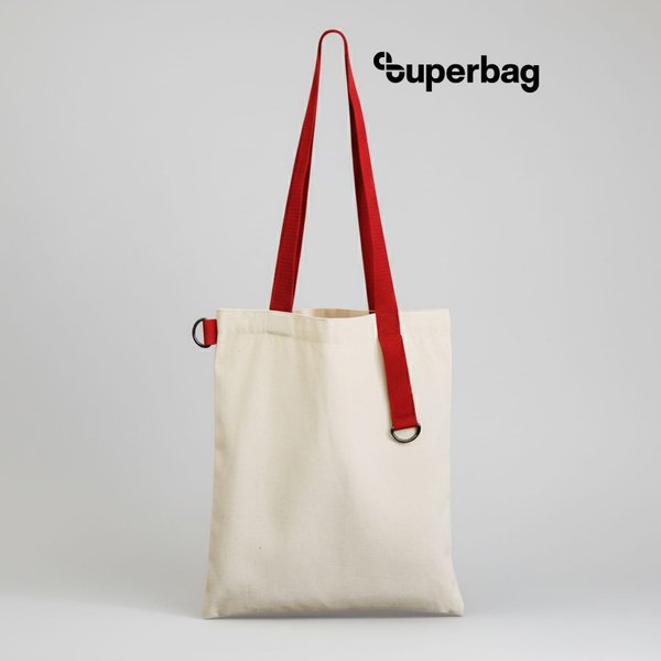 Шоппер Superbag - Шоппер Superbag (неокрашенный с красным)