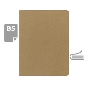 блокнот moleskine cahier примерно b5.
