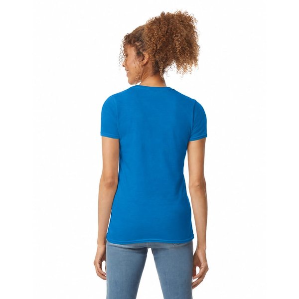 Футболка SOFTSTYLE WOMAN - Футболка SOFTSTYLE WOMAN, ЯРКО-СИНИЙ S