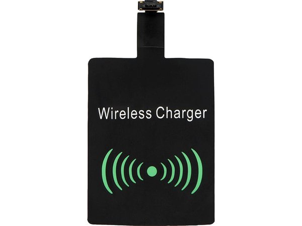 Приёмник Qi для беспроводной зарядки телефона, Micro USB - Приёмник Qi для беспроводной зарядки телефона, Micro USB