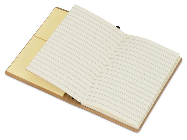 Блокнот А6 «Write and stick» с ручкой и набором стикеров - Блокнот А6 «Write and stick» с ручкой и набором стикеров