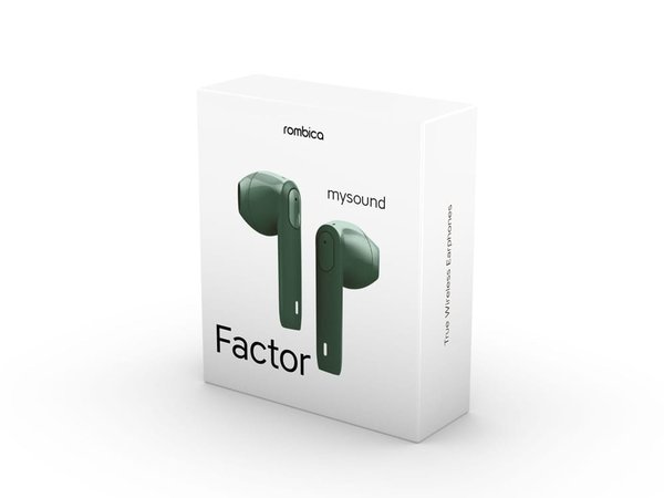 Беспроводные наушники TWS c шумоподавлением «Factor» - Беспроводные наушники TWS c шумоподавлением «Factor»
