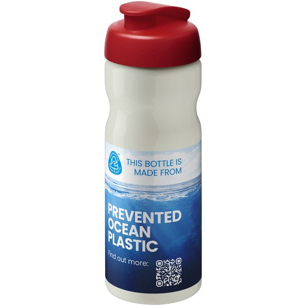 Спортивная бутылка H2O Active® Eco Base 650 мл с откидной крышкой - Спортивная бутылка H2O Active® Eco Base 650 мл с откидной крышкой