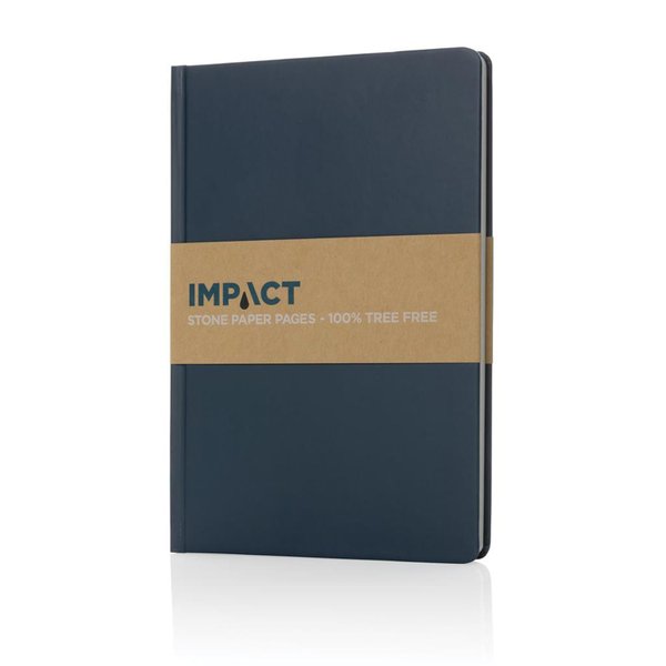 Блокнот Impact из каменной бумаги в твердом переплете, А5 - Блокнот Impact из каменной бумаги в твердом переплете, А5