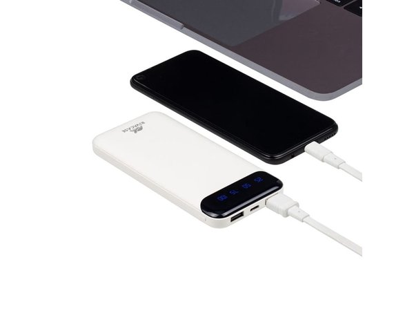 Внешний аккумулятор с дисплеем VA2240, 10000 mAh - Внешний аккумулятор с дисплеем VA2240, 10000 mAh