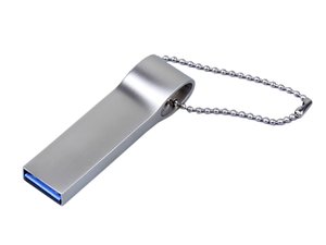 usb 3.0-флешка на 128 гб с мини чипом и боковым отверстием для цепочки