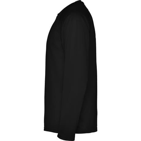 Спортивная футболка MONTECARLO L/S мужская - Спортивная футболка MONTECARLO L/S мужская, ЧЕРНЫЙ S