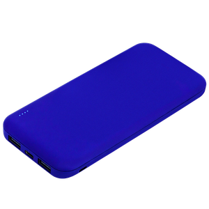 внешний аккумулятор с подсветкой люче ультрамарин (luce ultramarine) 10000 mah, ярко-синий