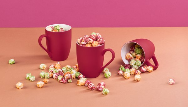 Кружка "Trend", покрытие soft touch - Кружка "Trend", покрытие soft touch красный