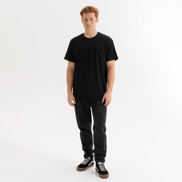 Футболка унисекс Крис (Kris), 150 гр., черная, размер XXL