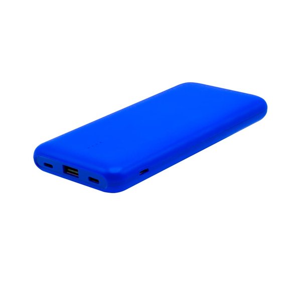 Внешний аккумулятор Saming, 10000mAh - Внешний аккумулятор Saming, 10000mAh, синий