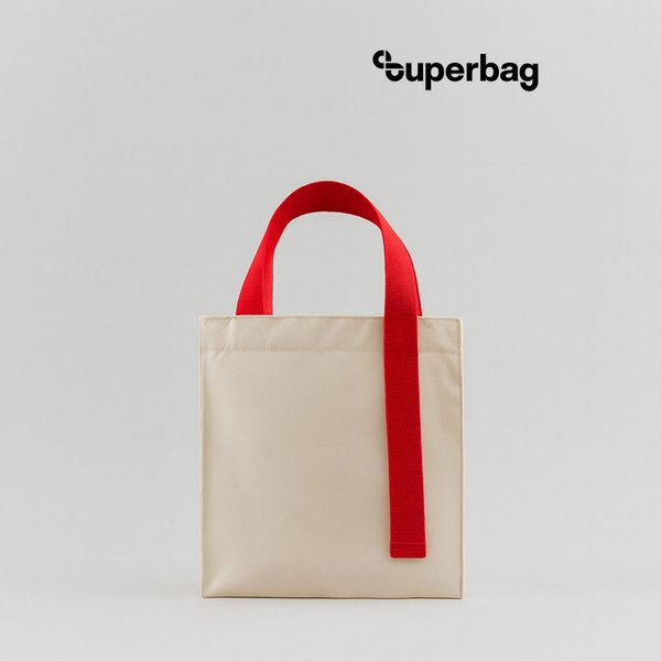 Шоппер Superbag Pack (S) - Шоппер Superbag Pack (S) (неокрашенный с красным)