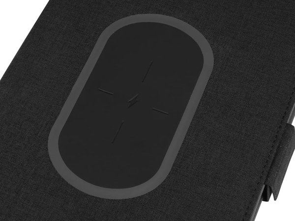 Органайзер с беспроводной зарядкой «Powernote», 5000 mAh - Органайзер с беспроводной зарядкой «Powernote», 5000 mAh