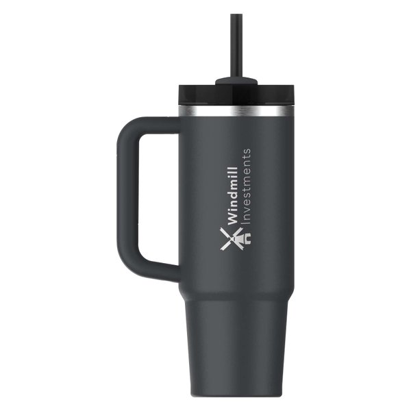 Термокружка Stanley Quencher® H2.0 FlowState™ 890 мл из переработанной нержавеющей стали с изоляцией - Термокружка Stanley Quencher® H2.0 FlowState™ 890 мл из переработанной нержавеющей стали с изоляцией