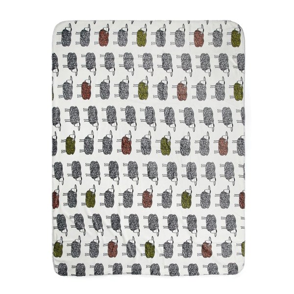 Плед VINGA Sheep из rPET GRS - Плед VINGA Sheep из rPET GRS