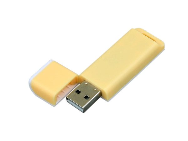 USB 2.0- флешка на 64 Гб с оригинальным двухцветным корпусом - USB 2.0- флешка на 64 Гб с оригинальным двухцветным корпусом