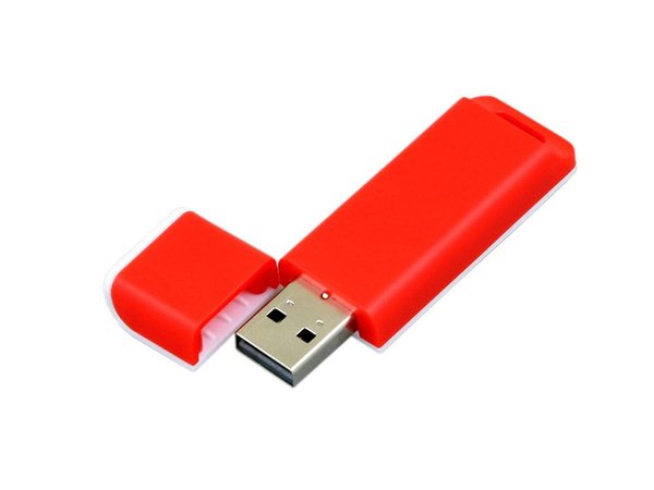 USB 3.0- флешка на 64 Гб с оригинальным двухцветным корпусом - USB 3.0- флешка на 64 Гб с оригинальным двухцветным корпусом