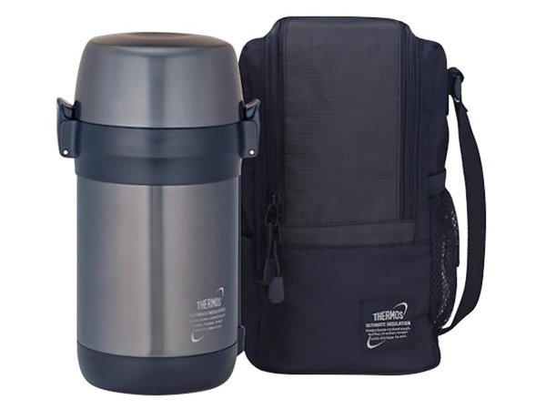 Термос контейнерами и ложкой Thermos JLS-1601 - Термос контейнерами и ложкой Thermos JLS-1601