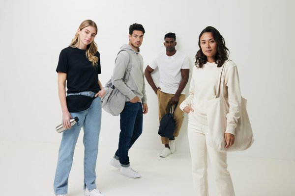 Худи Iqoniq Torres из переработанного неокрашенного хлопка, унисекс, 340 г/м² - Худи Iqoniq Torres из переработанного неокрашенного хлопка, унисекс, 340 г/м²