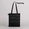 Шоппер Superbag Bubble New, со скрытой магнитной кнопкой (черный)