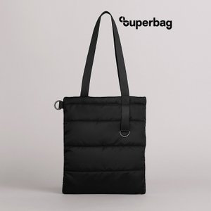 шоппер superbag bubble new, стёганый, со скрытой магнитной кнопкой