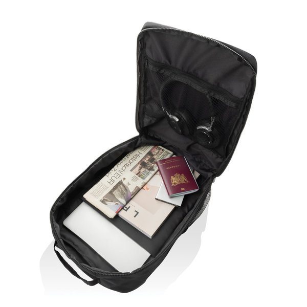 Рюкзак для ноутбука Swiss Peak Essential из rPET Aware™, 15.6" - Рюкзак для ноутбука Swiss Peak Essential из rPET Aware™, 15.6"