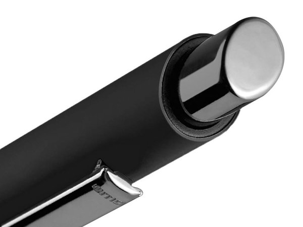 Металлическая шариковая ручка «Ellipse gum» soft touch с зеркальной гравировкой - Металлическая шариковая ручка «Ellipse gum» soft touch с зеркальной гравировкой